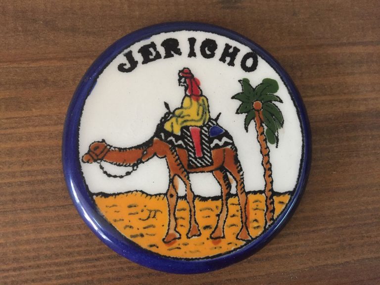 A Small Ceramic Piece with Magnet - Image 1
