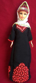 Doll is wearing Palestinian traditional clothes(thobe) - Image 3