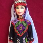 Doll is wearing Palestinian traditional clothes(thobe)