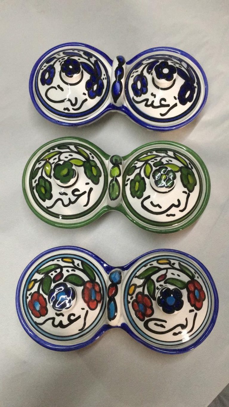 Medium size "Zeit w Zaatar ” Plates - Image 3