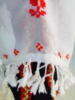 Doll is wearing Palestinian traditional clothes(thobe Al-Anbar ثوب العنبر, Embroidered Dress) - Image 7