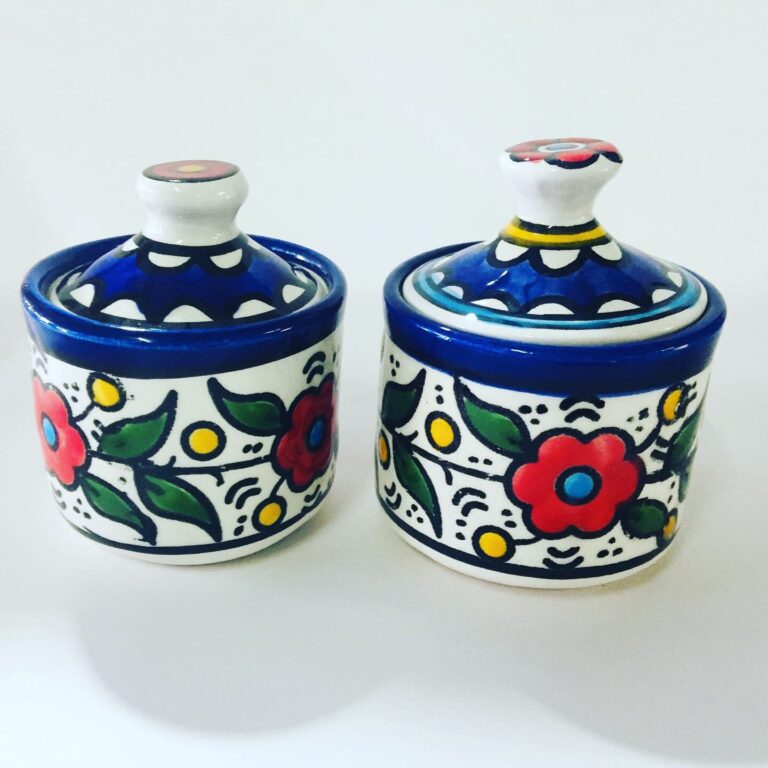 50 Ceramic Gift boxes, wedding candy boxes mini gift for guests - Image 1