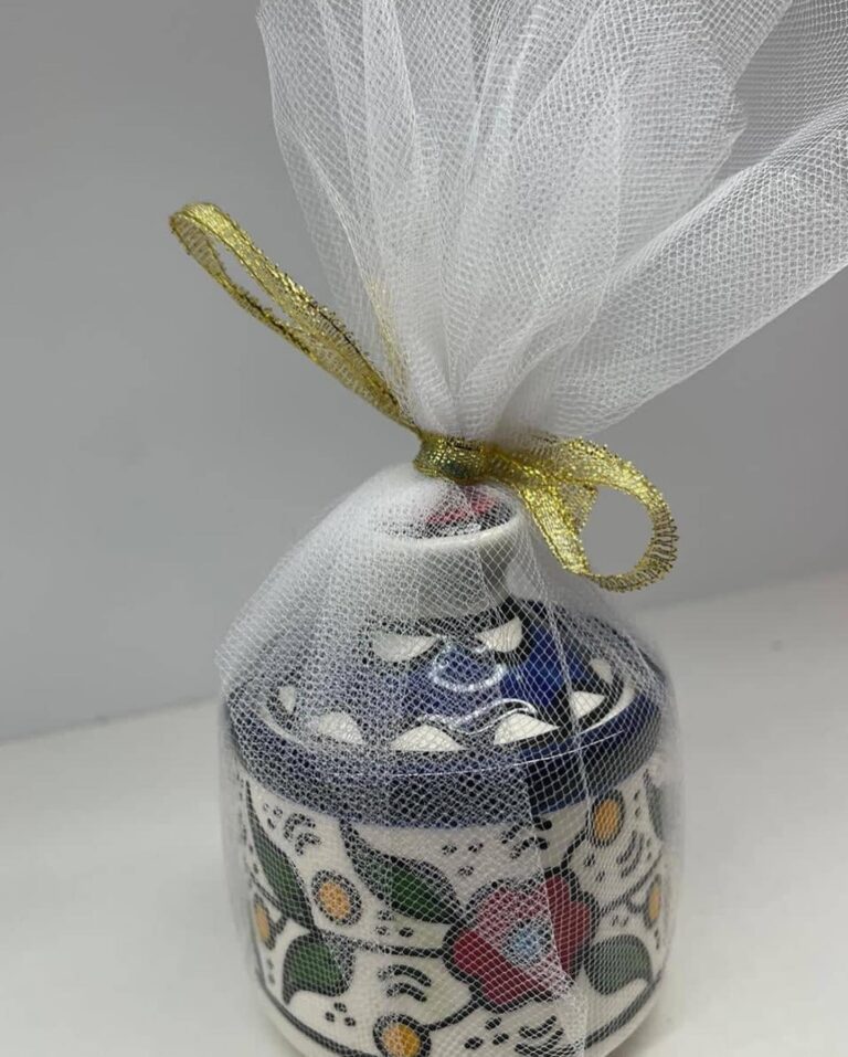 50 Ceramic Gift boxes, wedding candy boxes mini gift for guests - Image 2