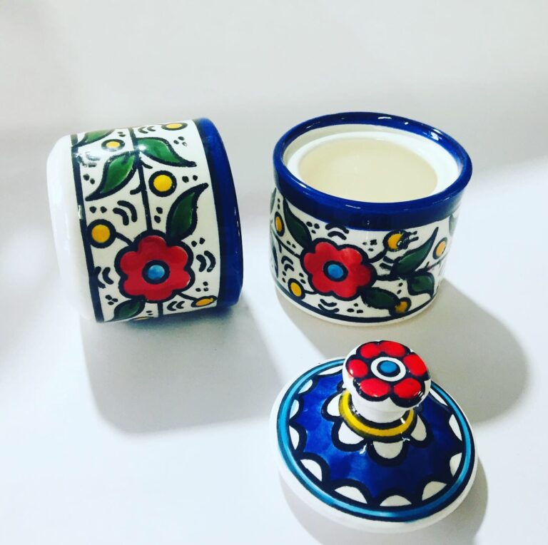 50 Ceramic Gift boxes, wedding candy boxes mini gift for guests - Image 4