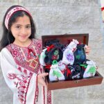 20 Embroidery Gift bags, wedding candy bags mini gift for guests. - Image 3