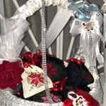20 Embroidery Gift bags, wedding candy bags mini gift for guests. - Image 8