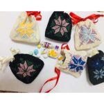 20 Embroidery Gift bags, wedding candy bags mini gift for guests. - Image 6