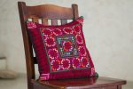 Multicolor Embroidered Pillowcase
