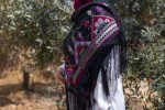 Women Handmade Palestinian Embroidered Shawl, Rectangle Shape, with MultiColor Embroidery - Image 4