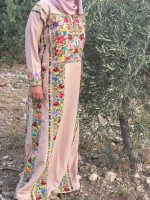 1950s RARE Vintage Palestinian Embroidered Thobe - Image 13