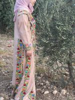 1950s RARE Vintage Palestinian Embroidered Thobe - Image 7