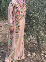 1950s RARE Vintage Palestinian Embroidered Thobe - Image 8