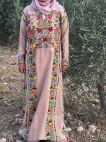 1950s RARE Vintage Palestinian Embroidered Thobe - Image 4
