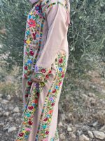 1950s RARE Vintage Palestinian Embroidered Thobe - Image 5