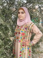 1950s RARE Vintage Palestinian Embroidered Thobe - Image 12