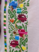 1950s RARE Vintage Palestinian Embroidered Thobe - Image 3