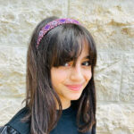 Purple Embroidered HairBand - Image 3