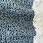 Handmade Baby Crochet Blanket (90x90 cm) - Image 4