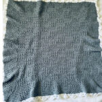 Handmade Baby Crochet Blanket (90x90 cm) - Image 6