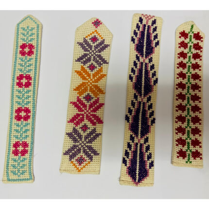 Handmade Embroidered Bookmarks