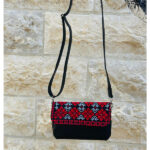 Handmade Embroidered Bag – Traditional Red Floral Pattern - Image 3
