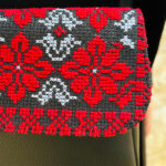 Handmade Embroidered Bag – Traditional Red Floral Pattern - Image 5