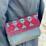 Handmade Embroidered Bag – Traditional Red Floral Pattern - Image 6