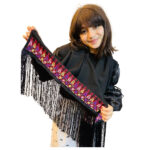 Embroidered Shawl "Jerusalem Triangles" - Image 5