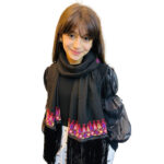 Embroidered Shawl "Jerusalem Triangles" - Image 2