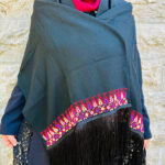 Embroidered Shawl "Jerusalem Triangles" - Image 3
