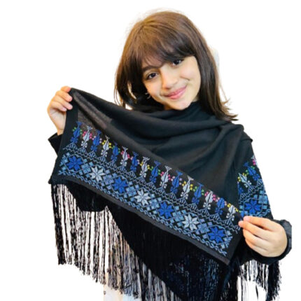 Handmade Embroidered Shawl Canaan Star