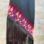 Embroidered Shawl "Jerusalem Triangles" - Image 4