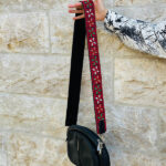 Heritage Embroidered Strap – Palestinian Spring Pattern - Image 2