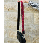 Handmade Palestinian Embroidered Bag Strap - Image 2