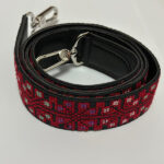 Handmade Palestinian Embroidered Bag Strap - Image 3
