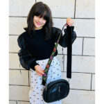 Handmade Palestinian Embroidered Bag Strap – Vine Flowers Pattern - Image 5