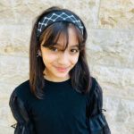 Elastic Palestinian Tatreez Headband (Bandana) – Black & White Keffiyeh Pattern - Image 3