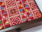 Premium Handmade Palestinian Embroidery Wooden Box - Size 29x23x6 cm
