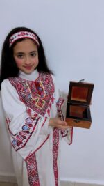 "Spirit of Palestine" Set - 4 Hand-Embroidered Symbolic Boxes (13x13x5.5 cm) - Image 10