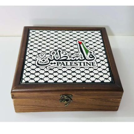 Palestine with kufaia Box-1