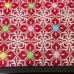 "Heritage of Ancestors" Hand-Embroidered Palestinian Wooden Box - Size 18x31x7 cm - Image 2