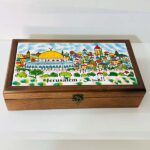 "Old Jerusalem" Royal Wooden Box (33.5x18x8 cm)