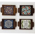 "Hebron Greetings" Heritage Tray – Handcrafted Ceramic
