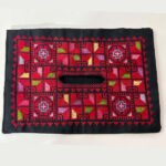 Premium "Palestinian Tatreez" Hand-Embroidered Tissue Packet Cover – Size 20x28 cm - Image 2
